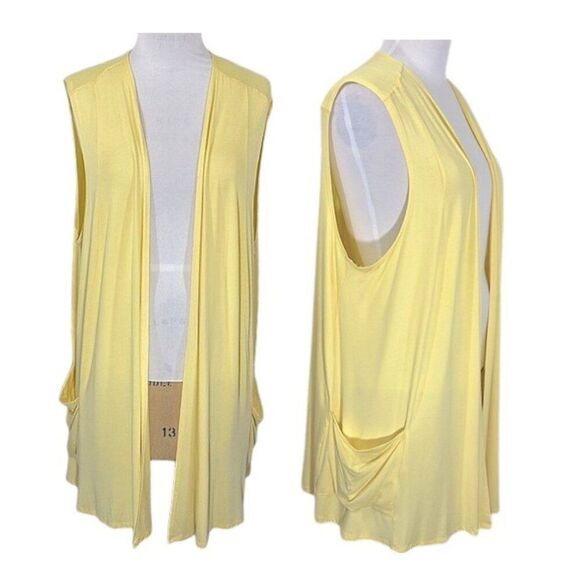 Antthony Tunic Vest 3X Draped Lightweight Sleeveless NWT - Picture 1 of 11